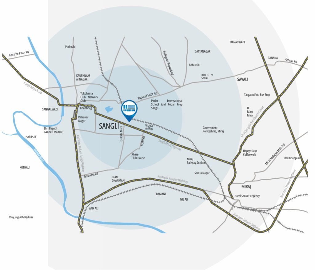 SL Highstreet location map